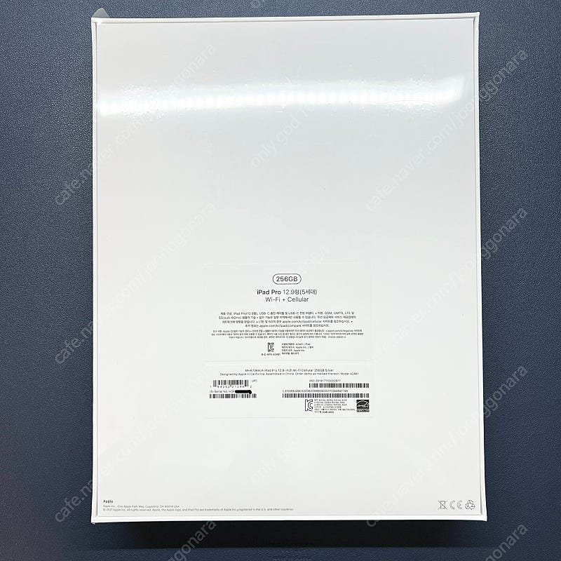아이패드 프로 12.9 5세대 M1칩, 실버, 256GB, WiFi+Cellular(셀룰러) 팝니다.--1