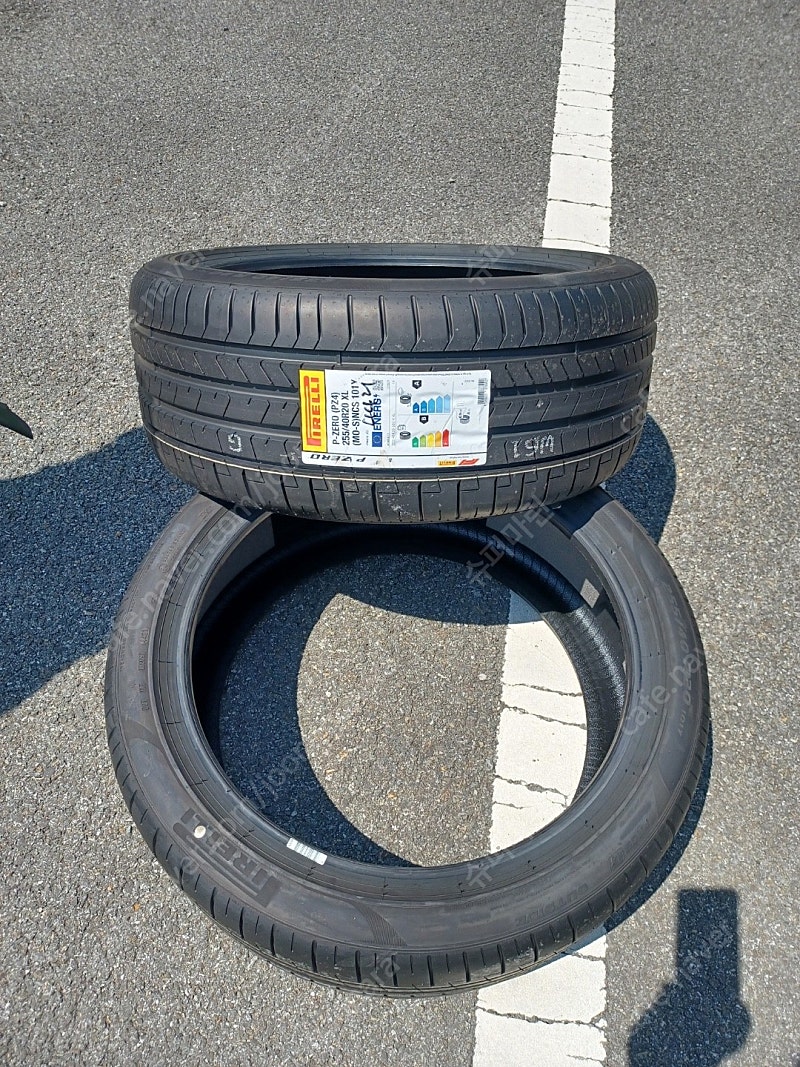 새것 피렐리 P-ZERO (PZ4) NCS MO 101Y 255/40R20 4짝