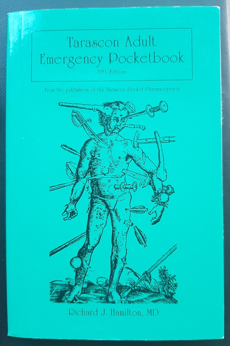 [의학도서,의학서적] Tarascon Adult Emergency Pocketbook(응급의학과 책)판매합니다