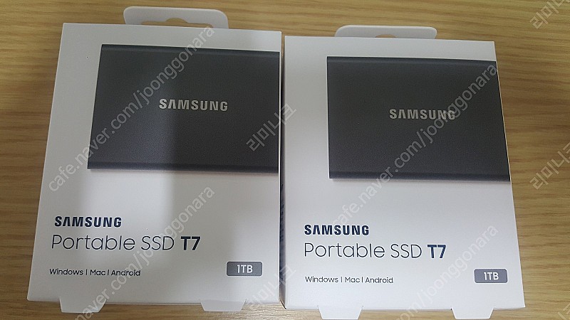 삼성 포터블 SSD T7 1TB