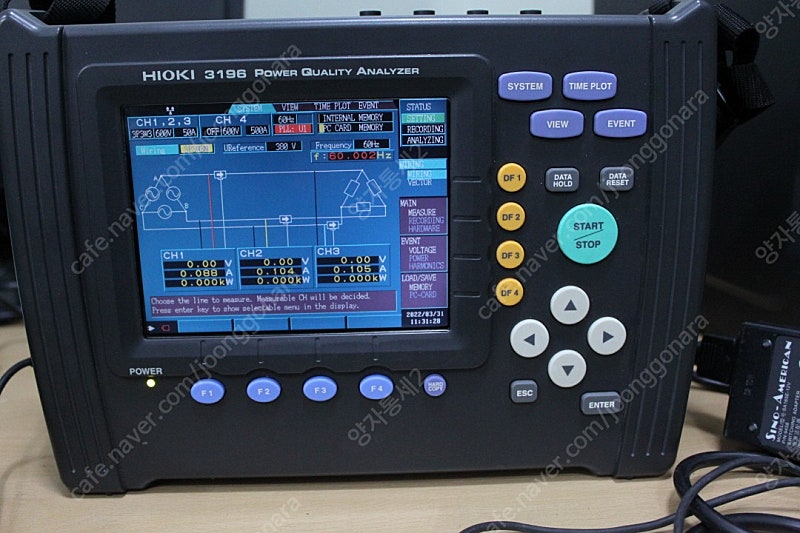 hioki 3196 Power Quality analyzer 전력분석기 전력품질분석기 풀셋 상태 최상급 측정공구 중고나라