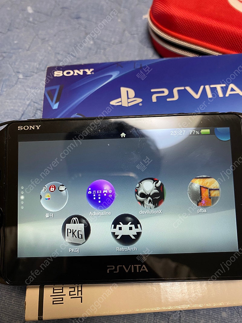 Ps vita 2세대 128기가 박풀 팝니다--1