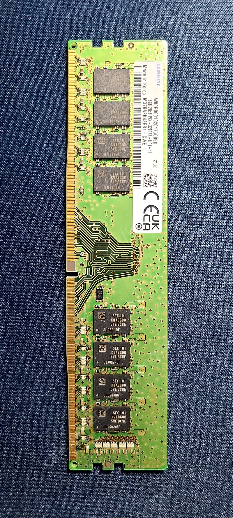 [서울/강북] 삼성 시금치 DDR4 3200 (PC25600) 16G램 팝니다 | CPU/메인보드 | 중고나라