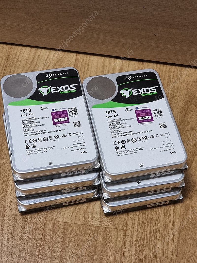 Seagate Exos 18Tb 팝니다. (시게이트 엑소스)