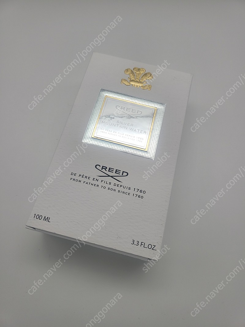 크리드 실버마운틴 100ml 미개봉 새제품 판매합니다. Creed Silver Mountain