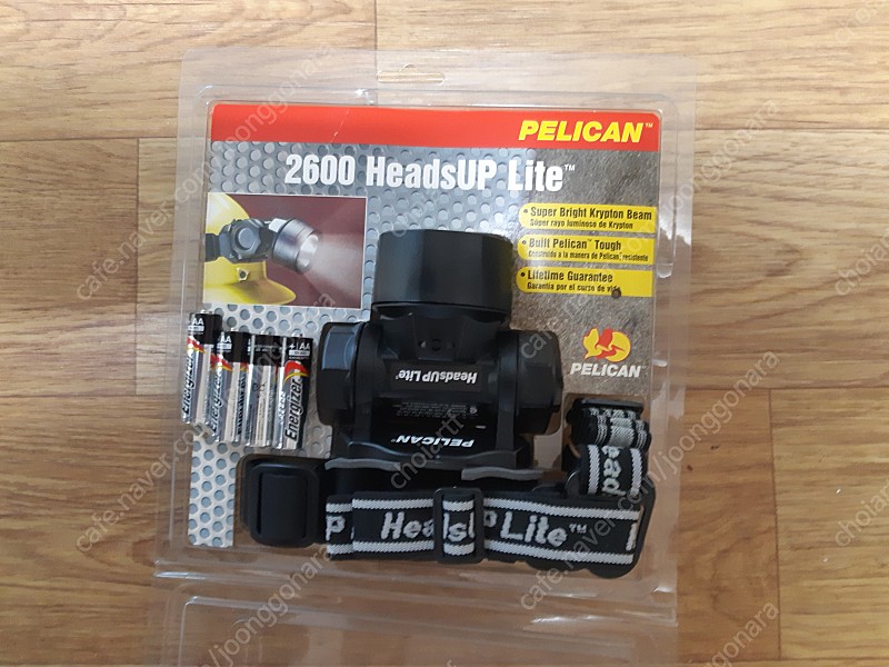 PELICAN 펠리칸 방폭 헤드렌턴 2600 HeadsUP Lite 클립톤램프