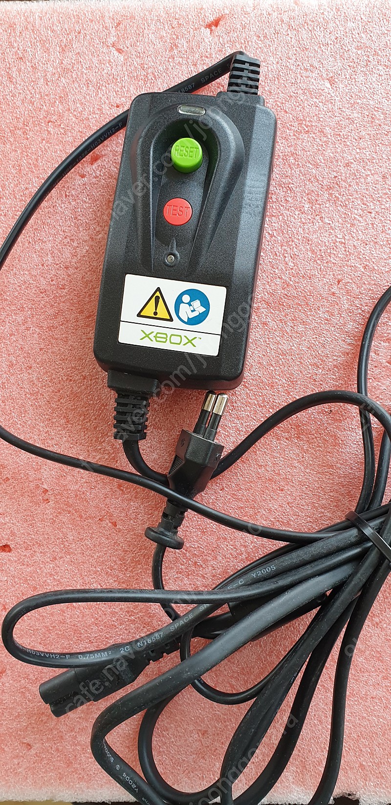 구형XBOX power cord set DA0735 X800923-100 Q01 A12...