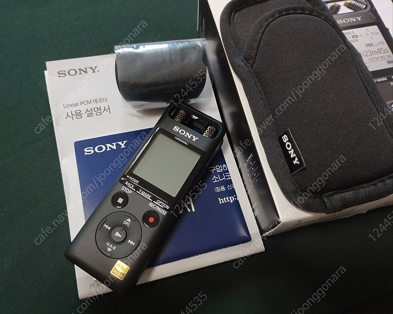 소니 SONY pcm-a10 유투버 녹음기 (A급) | 이어폰/헤드폰 | 중고나라