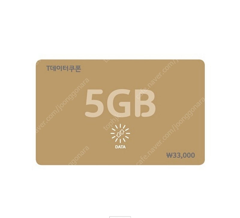 SK 데이터쿠폰 5GB