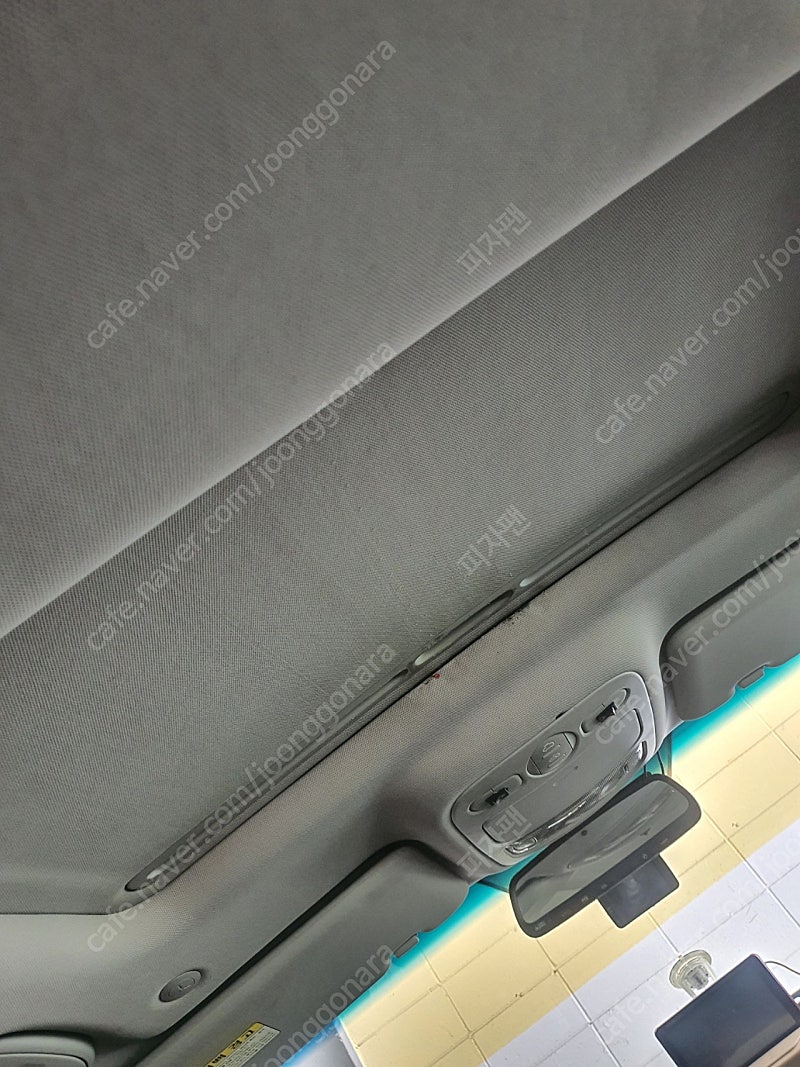 차량용 천정 썬루프형 티비 모니터 18.5인치--9