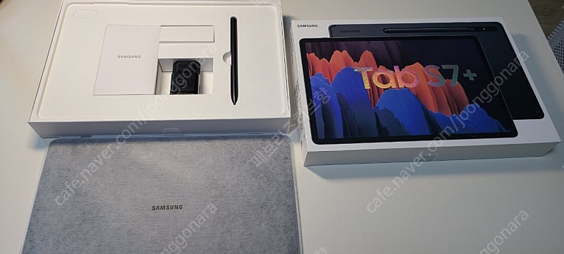 갤럭시탭 s7+ s7플러스 plus 256GB Wifi 한달사용 풀박스 판매합니다.
