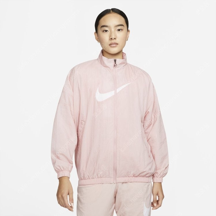 나이키 스포츠웨어 에센셜 HBR 재킷 핑크S 새상품
