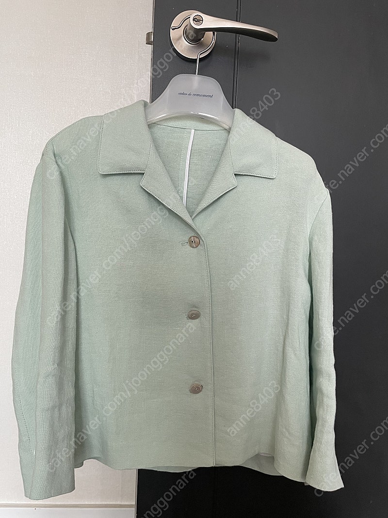 쎄모먼(cemoment) yareli linen jacket