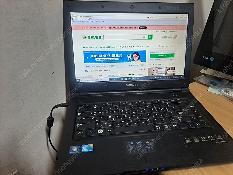 삼성전자 I3 인텔 두얼코어 노트북 NT-P480-JA12/C 10만원 팝니다..