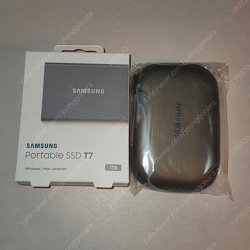 삼성 포터블 SSD T7 1TB 미개봉
