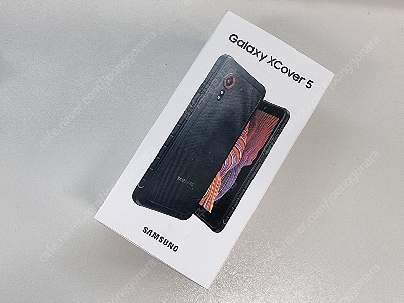 갤럭시 엑스커버5 블랙 64G 단순개봉 미개통새상품 13만원팝니다