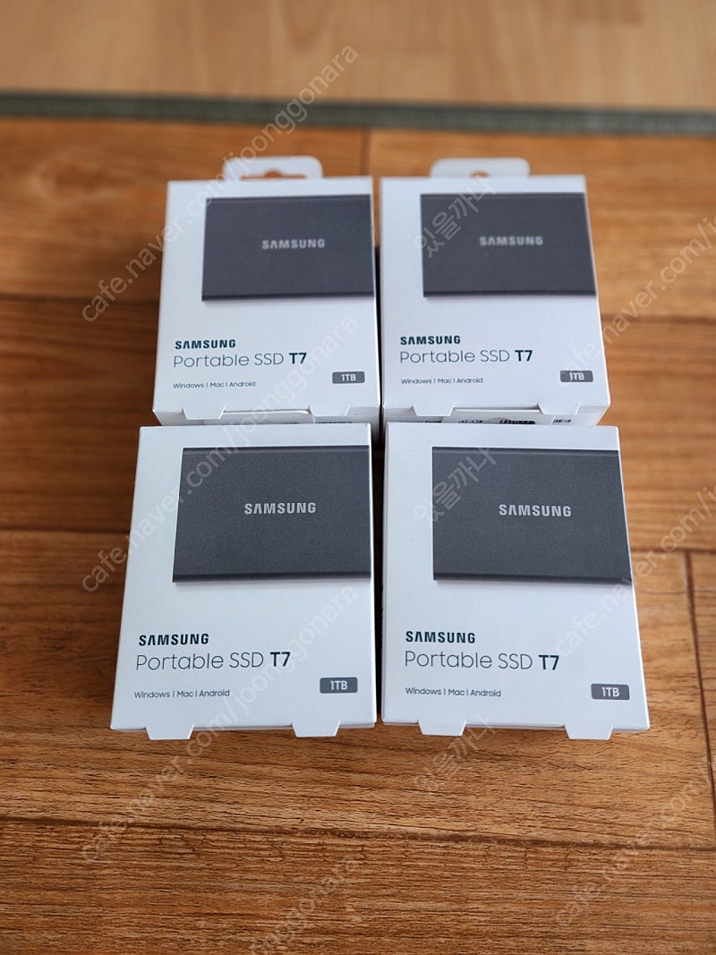 [미개봉] 삼성 포터블 SSD T7 1테라바이트