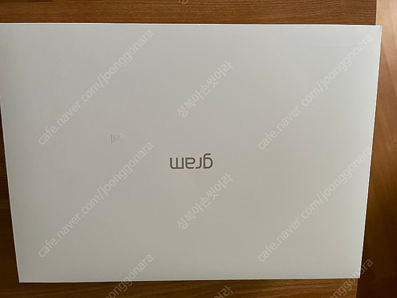 LG노트북 17ZD90P-GX7TK WIN10 엘지그램17인치 4월 27일 구매 용인시 수지구 성복역 직거래