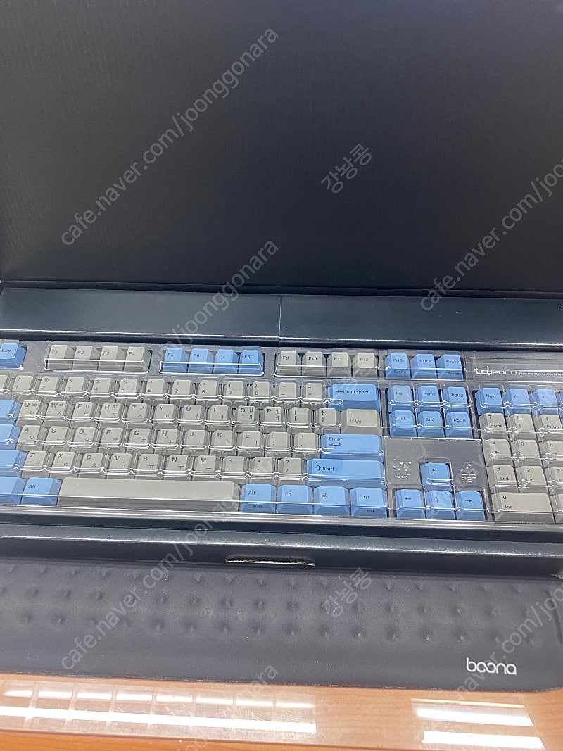 레오폴드 FC900R PD 저소음 적축 그레이블루--1