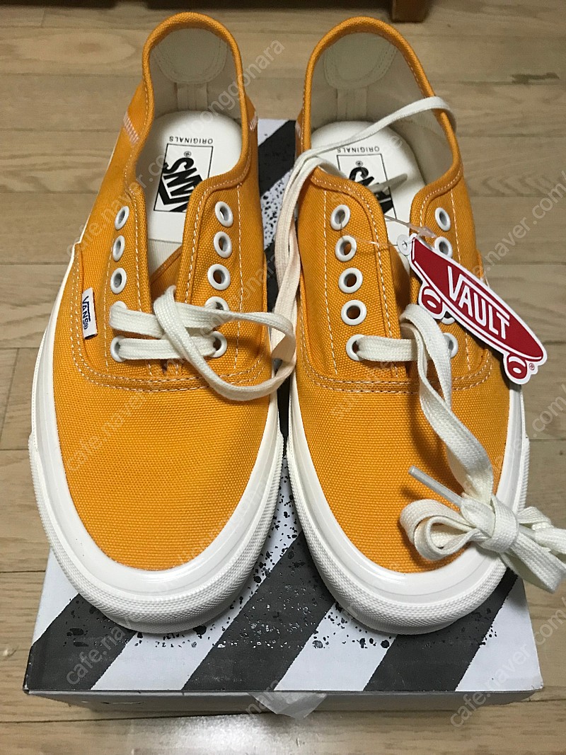 Vans 반스 볼트 OG 스타일 43 LX 카드뮴 옐로우 새상품 255사이즈 팝니다!!