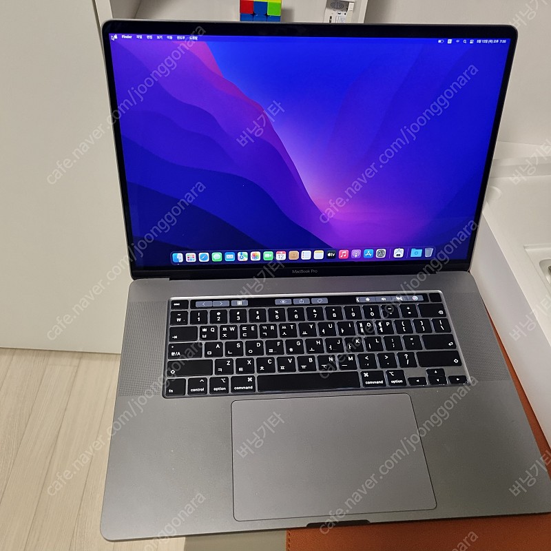 Apple 2019 맥북 프로 터치바 16 인텔칩(음악 작업, 영상편집용)