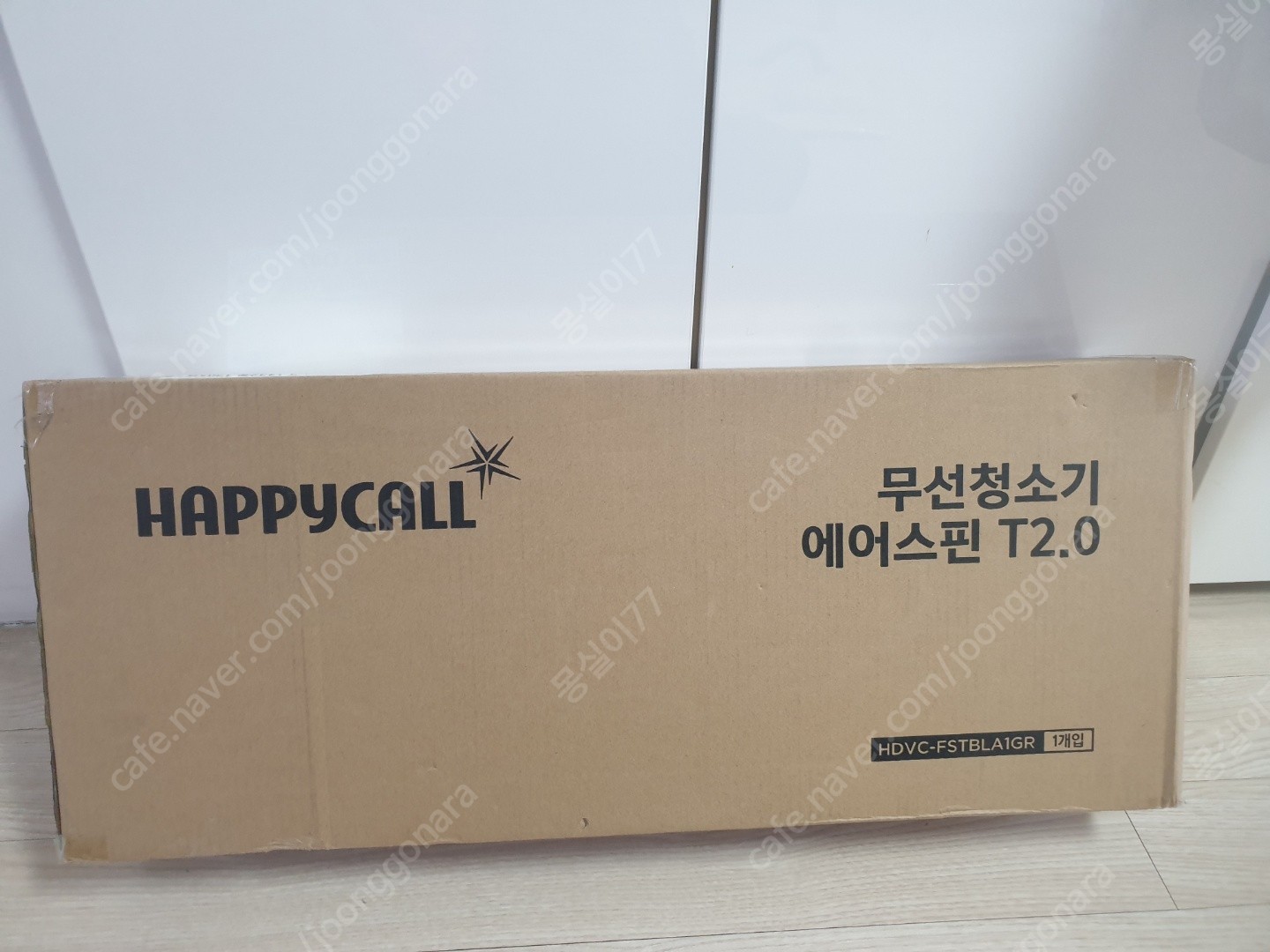 미개봉> 해피콜 BLDC 에어스핀 무선청소기 T2.0 - 택포 155천원