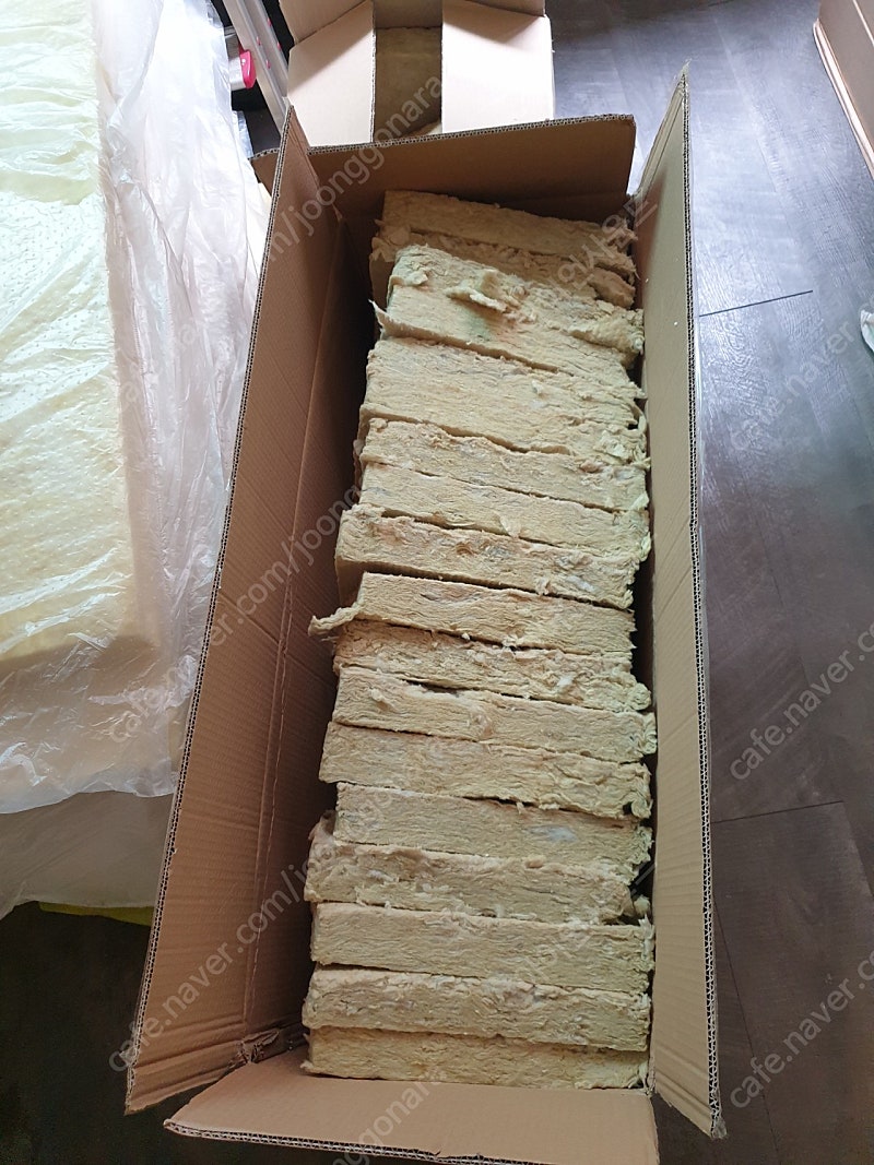 베이스 트랩 그라스울 50mm 14장+@ 나눔합니다.--7