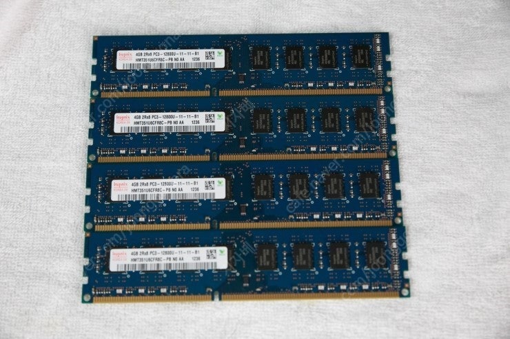 하이닉스 4g ddr3 12800 10장팝니다