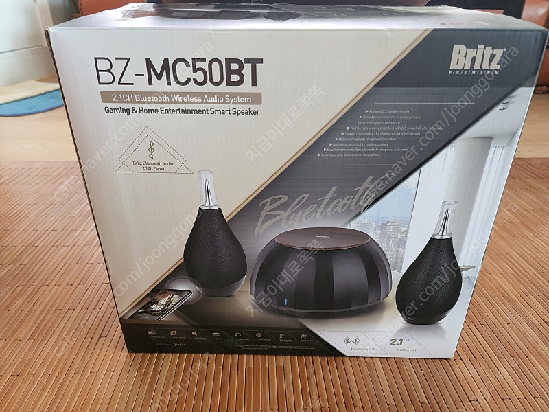 브리츠 BZ-MC50BT 2.1채널 블루투스 스피커(서...--1