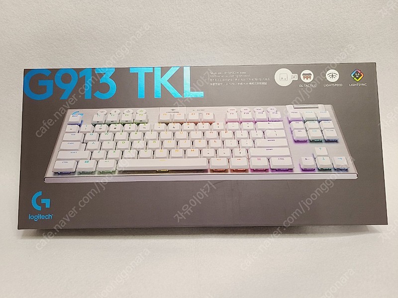 로지텍 G913 TKL 화이트 택타일 미개봉