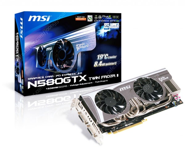 MSI GTX580 TWIN Frozr2 판매합니다 (거래내역 많습니