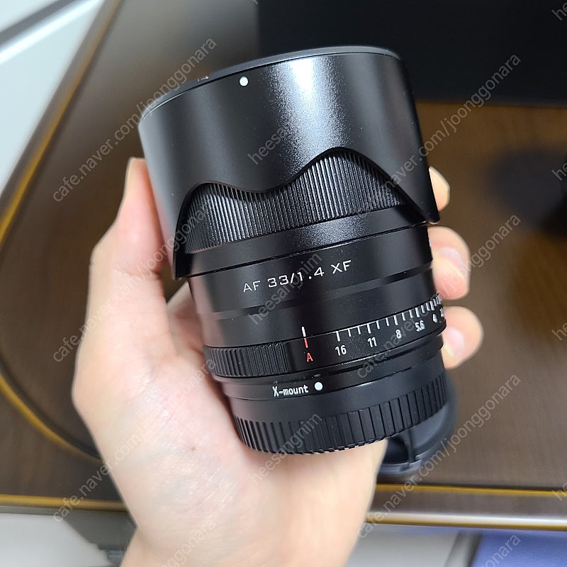 빌트록스 33.4mm f1.4 후지마운트 새제품급 판매합니다