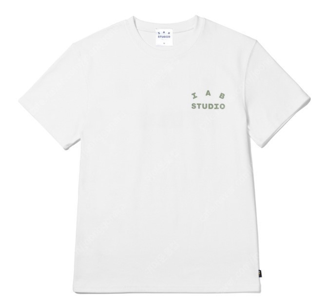 IAB STUDIO TEE WHITE LIGHT GREEN XL>L사이즈로 교환 원합니다.! 및 판매