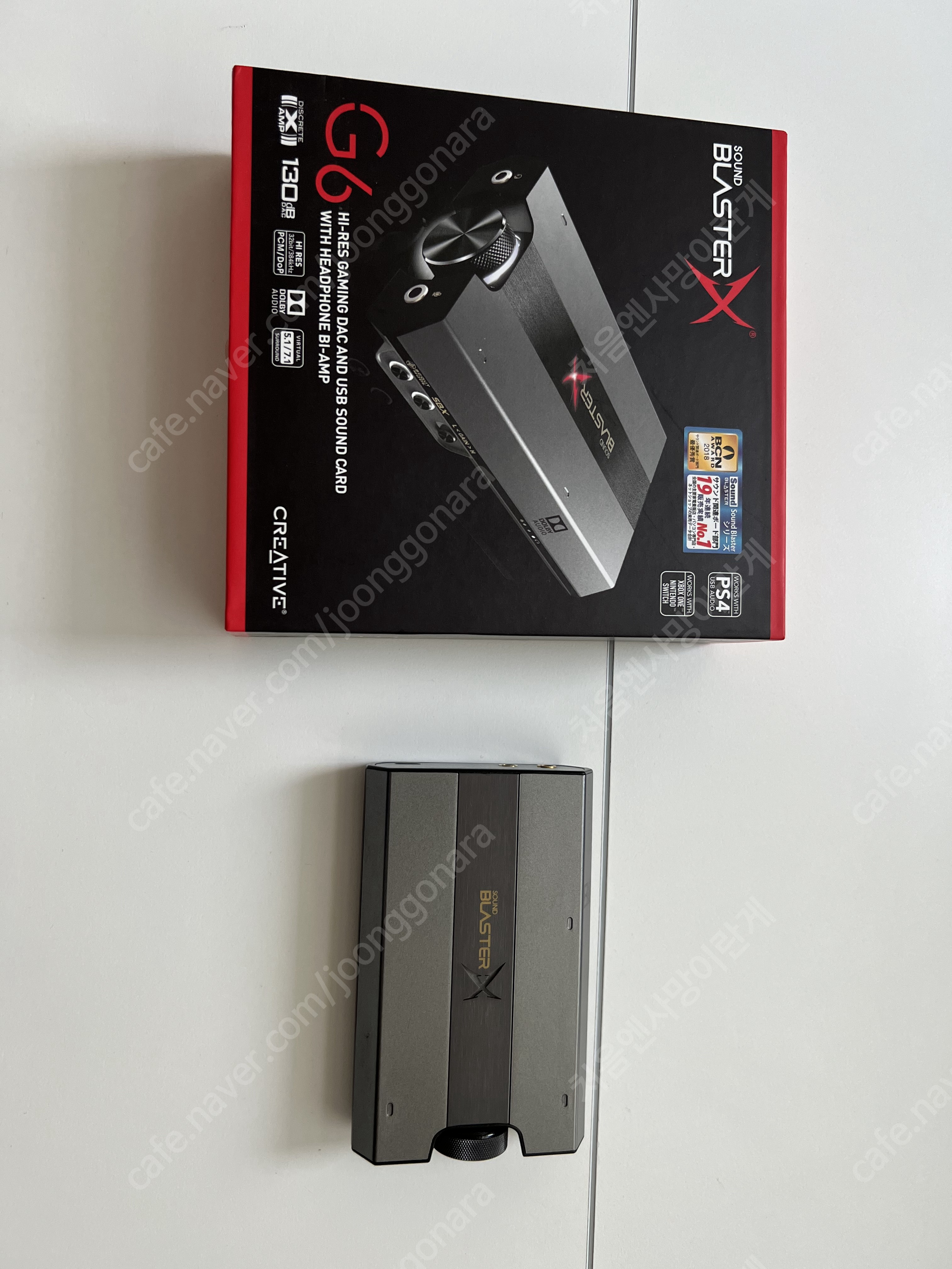 사운드블라스터 g6 사블 | 중고나라 카페에서 운영하는 공식 사이트