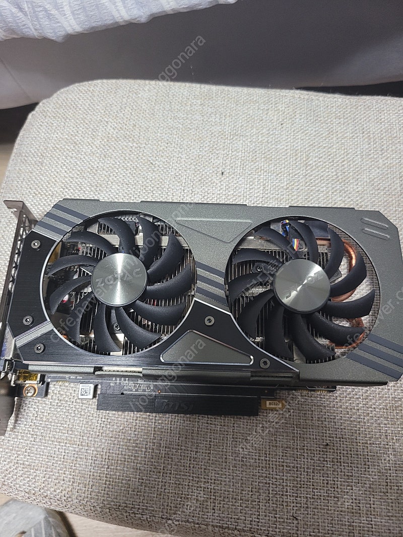 zotac 1060 3g 팝니다.(대전 직거래)