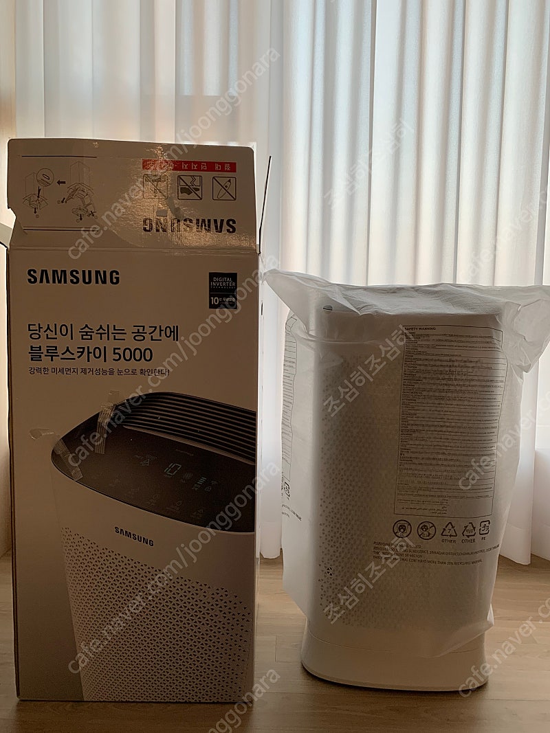 블루스카이5000 공기청정기 미사용품 AX60A5510WBD