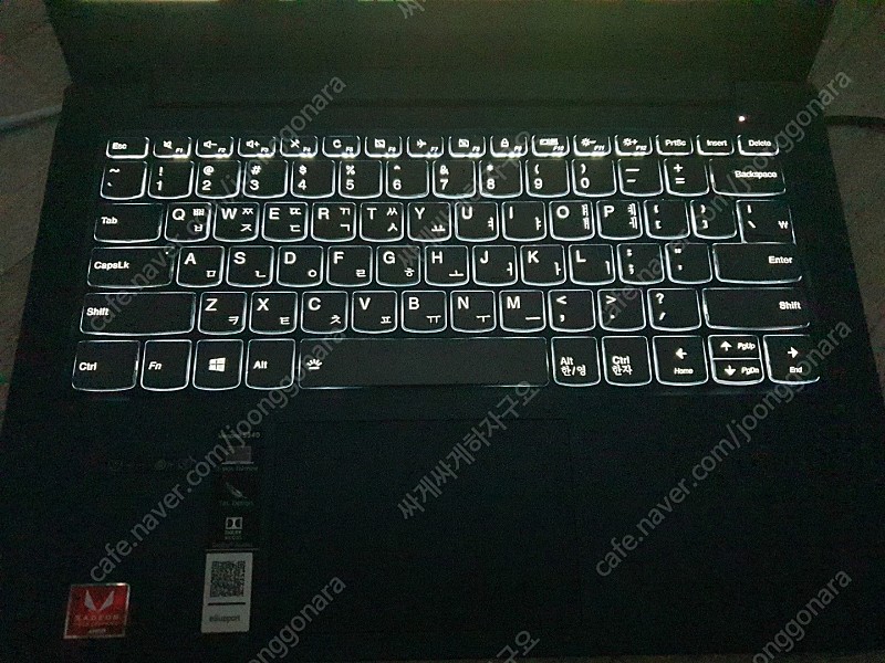 사무용 , 롤 , 웹서핑 으로 편리한 레노버 노트북 아이디어패드 14인치 S340 팝니다. ( 램 추가증설)