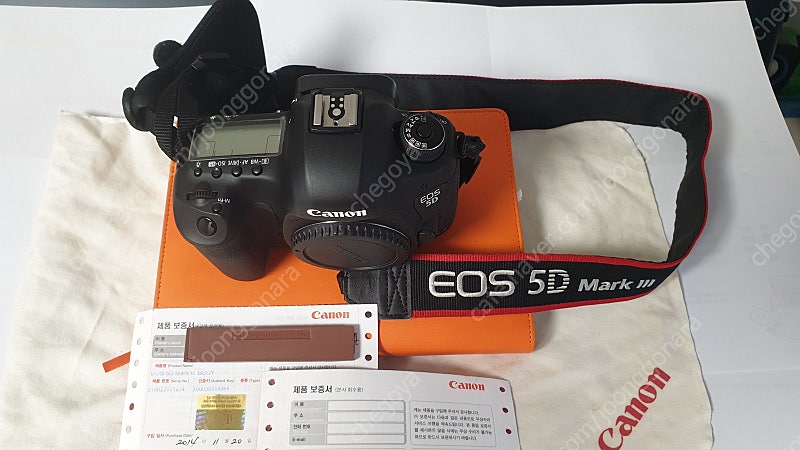 Canon EOS 5D Mark III 카메라, Canon EF24-70mm F2.8L USM렌즈, Kenko REALPRO UV렌즈필터, ET-74B 렌즈후드 등