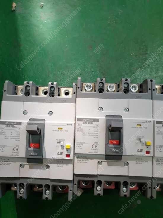 LS산전 신형 누전차단기 EBS203c 100A~250A 중고 차단기 A급판매합니다--3