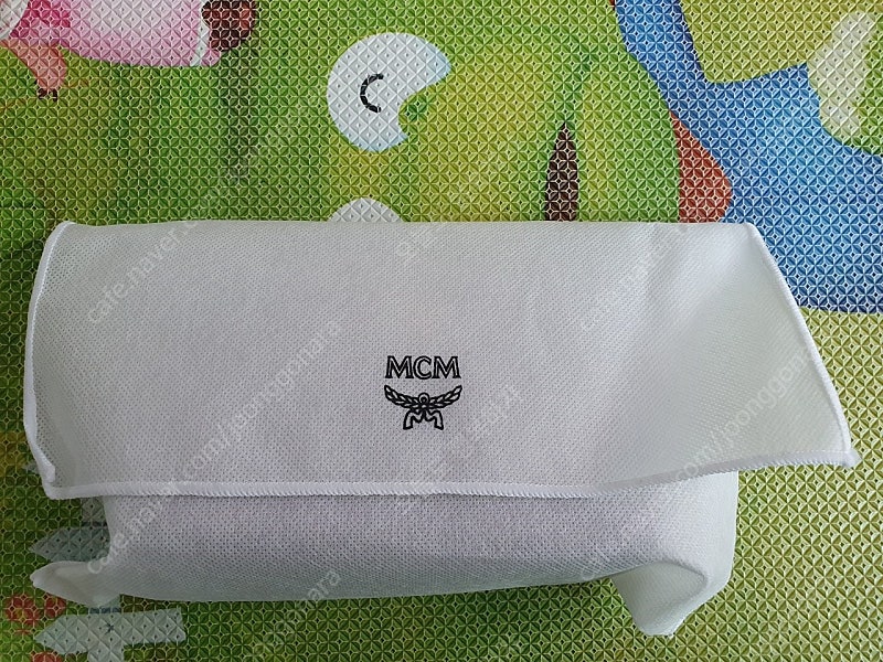 mcm 가죽 파우치--1