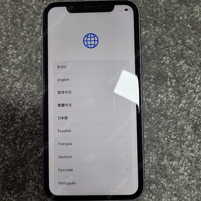 아이폰11 128기가 퍼플 A급 판매합니다(개인판매자)