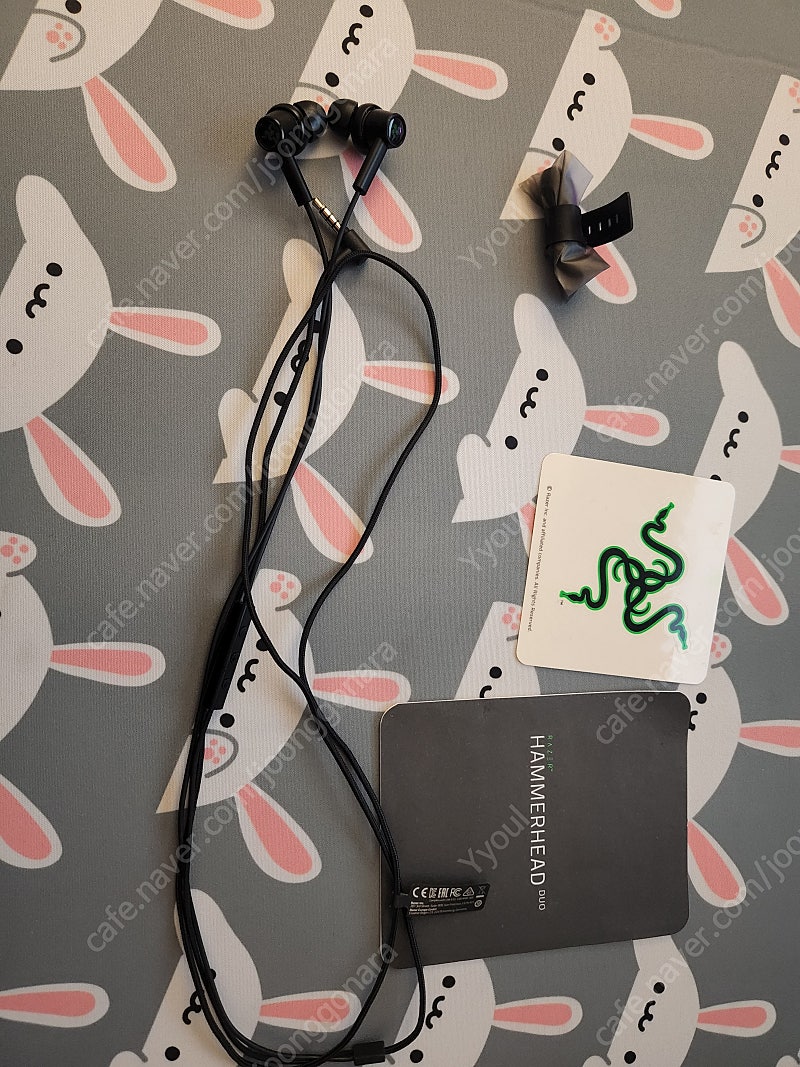 레이저 햄머헤드듀오 razer hammerhed duo 이어폰 판매합니다