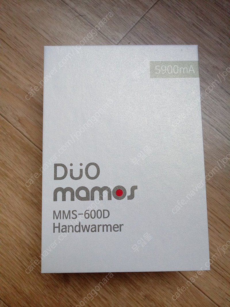 마모스 듀오 MMS-600D 휴대용 손난로 보조배터리 겸용 5900mAh