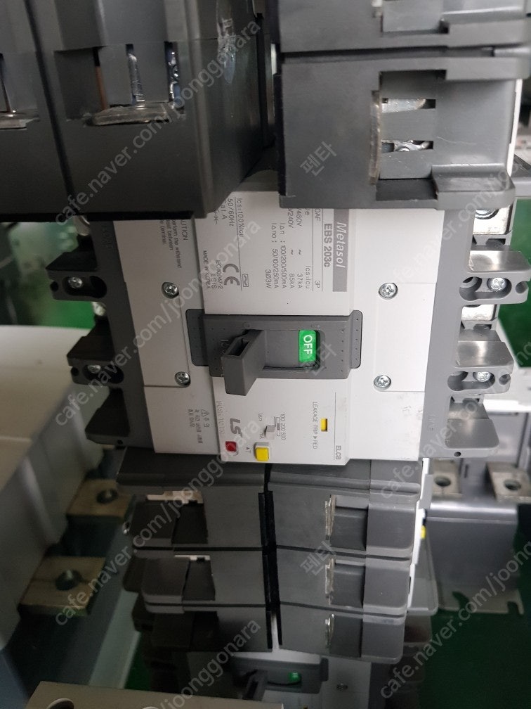 LS산전 신형 누전차단기 EBS203c 100A~250A 중고 차단기 A급판매합니다--6