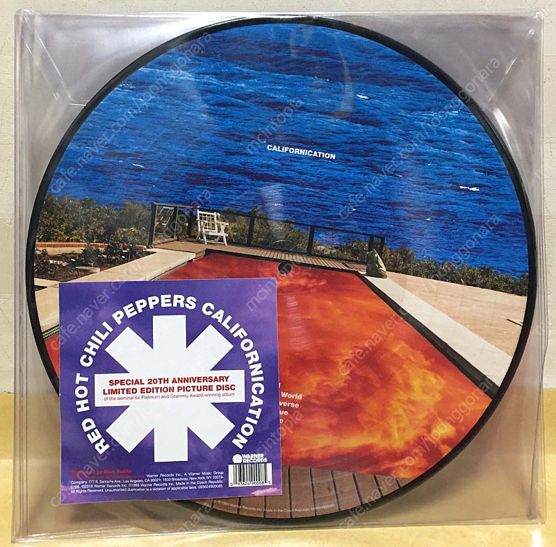 LP ; red hot chili peppers - californication 레드 핫 칠리 페퍼스 엘피 음반 픽쳐디스크 rock picture disc