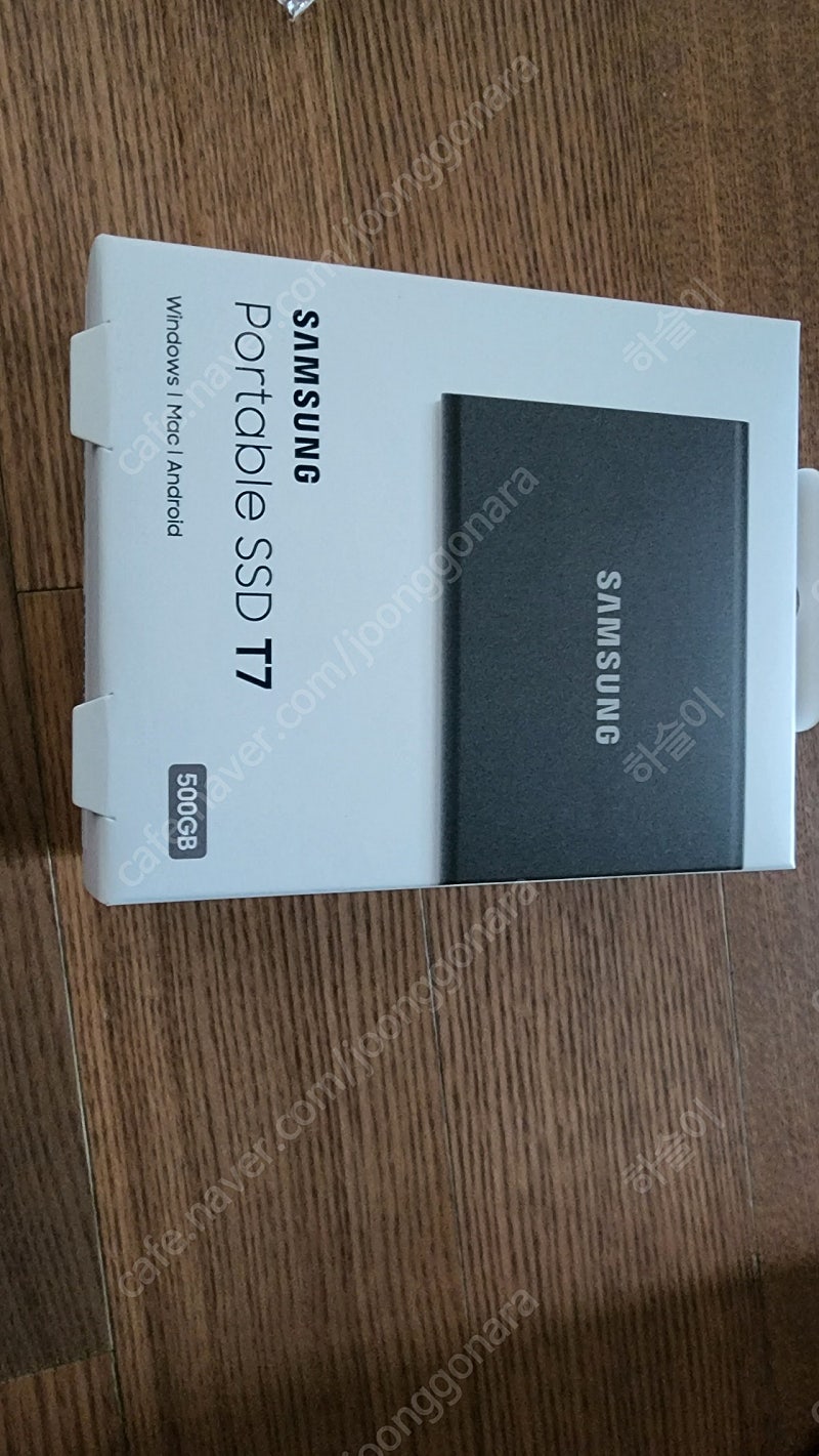 삼성전자 PSSD T7 500G 미개봉새상품