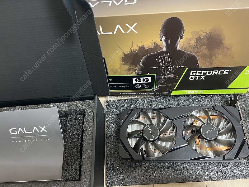 갤럭시 gtx1660ti 팝니다.