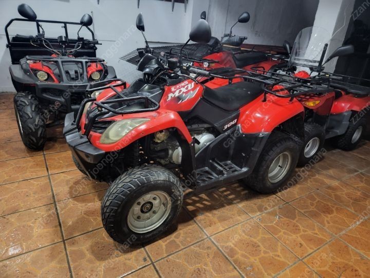 ATV 사륜 사발이 네발 오토바이 대만제 킴코 mxu300 판매합니다