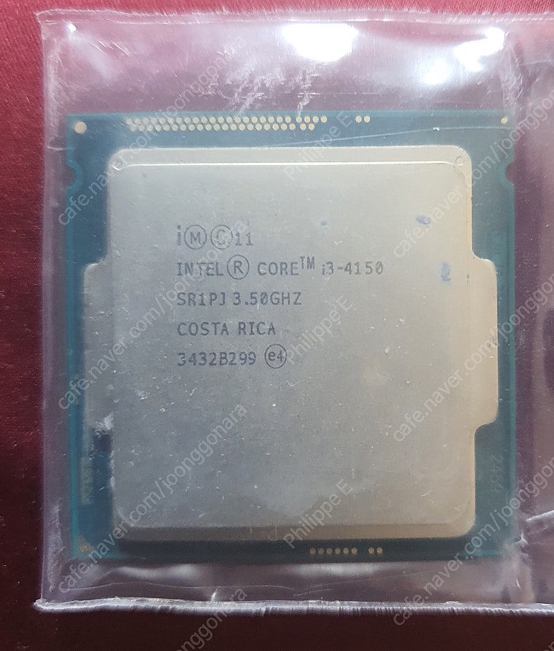 사무용 cpu, ram (I3-4150, 8Gb램(4Gb+4Gb)