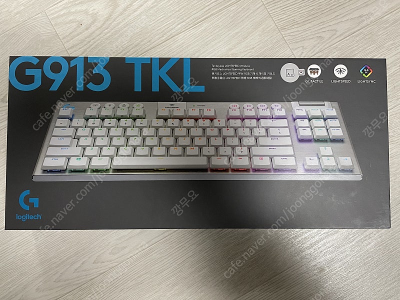 G913 TKL 화이트키보드(미개봉새상품)